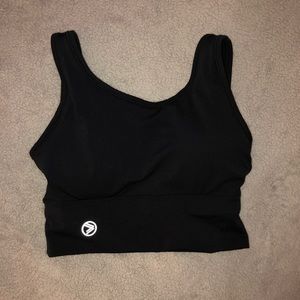 SAVVI Black Dove Sports Bra